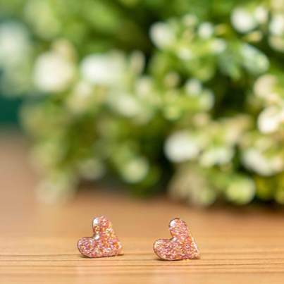 Boucles coeur puce