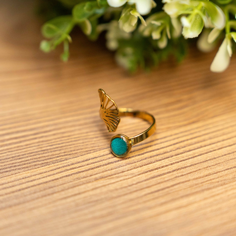 Bague Ginkgo