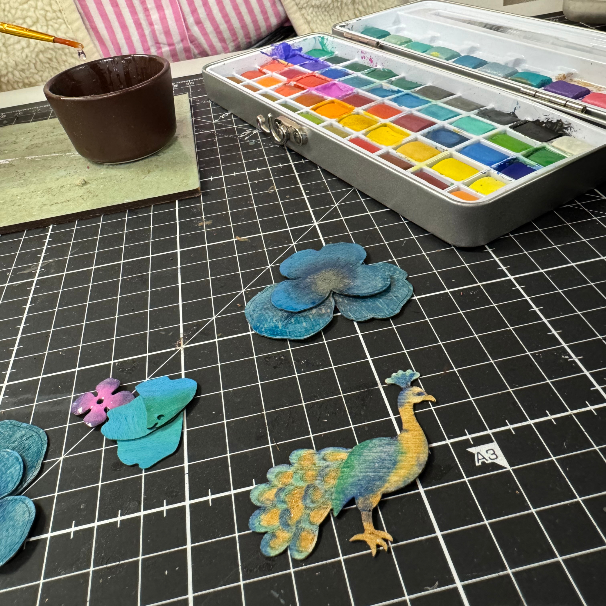 Atelier de création de broche