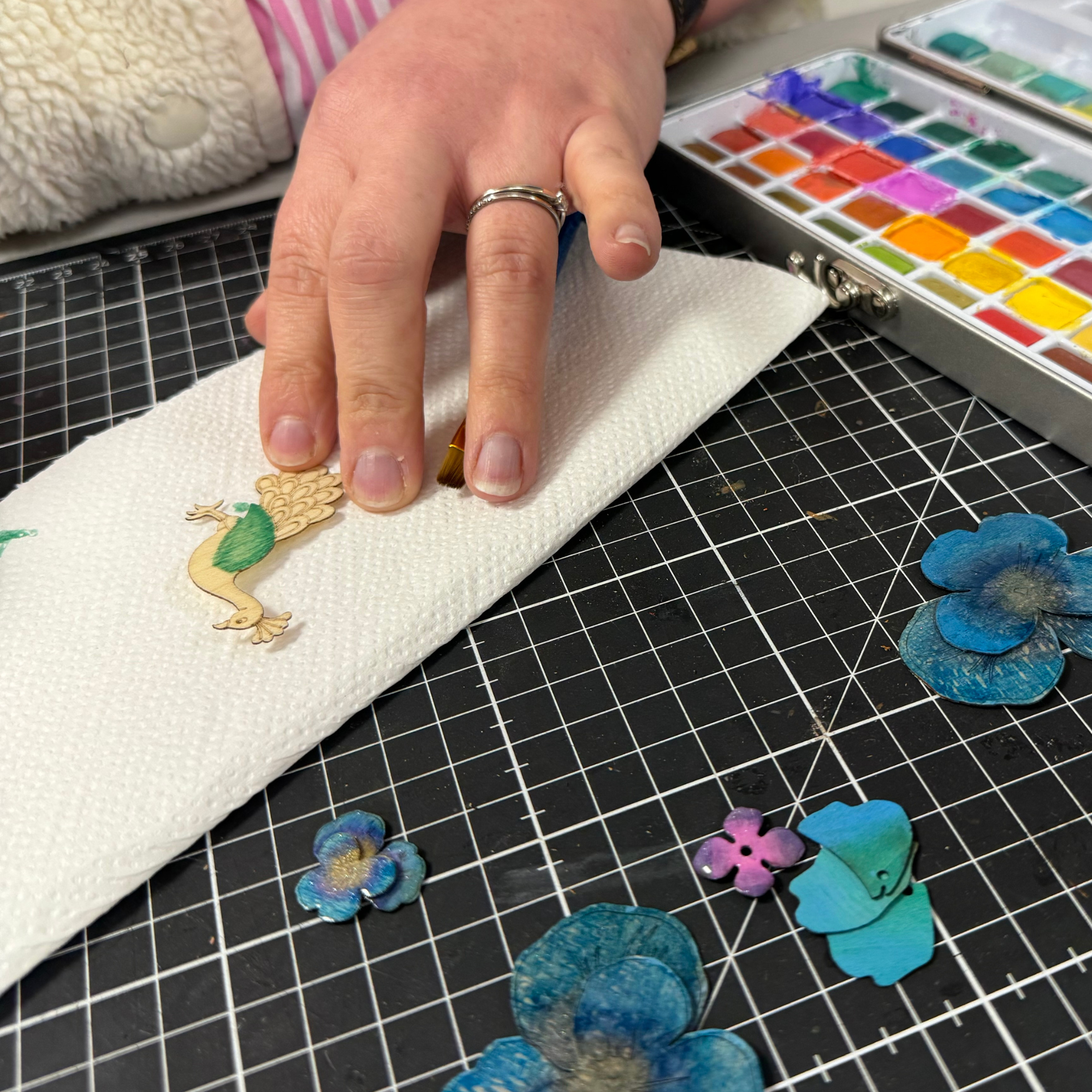 Atelier de création de broche