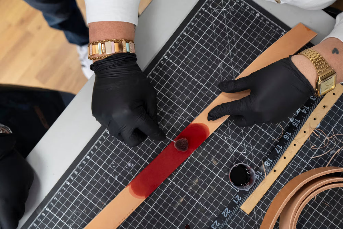 Atelier de Fabrication de Ceinture en Cuir