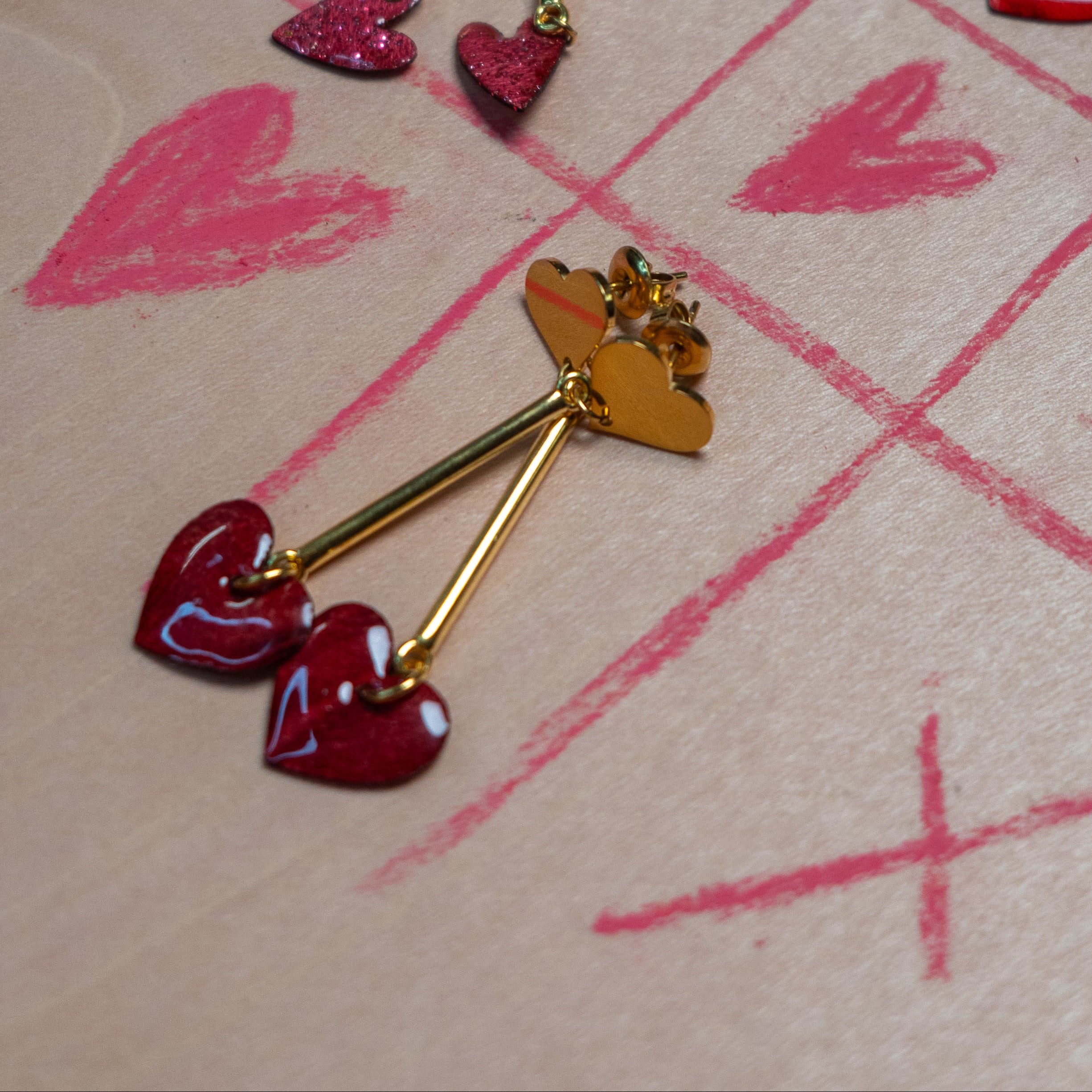 Boucles Roșie Bordeaux