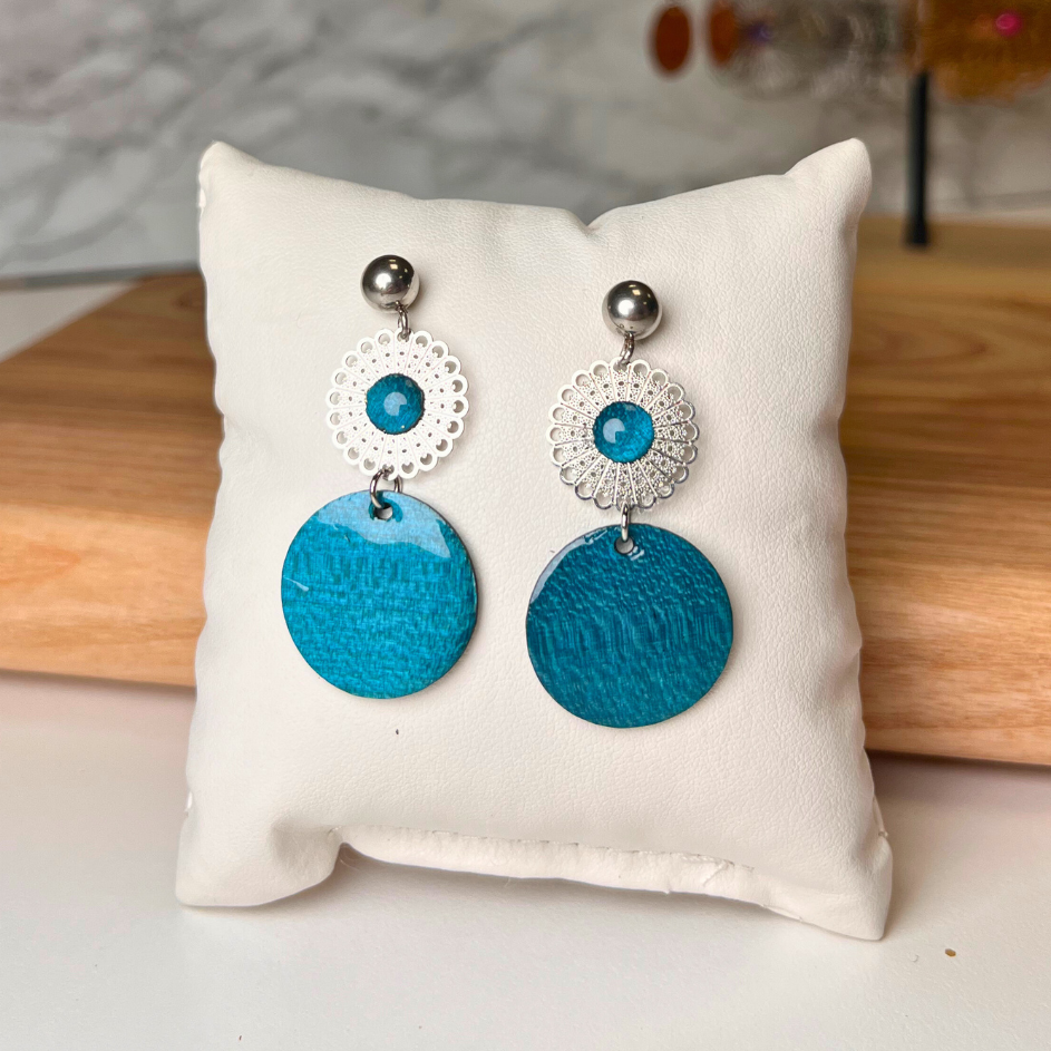 Boucles Mélodie Argenté