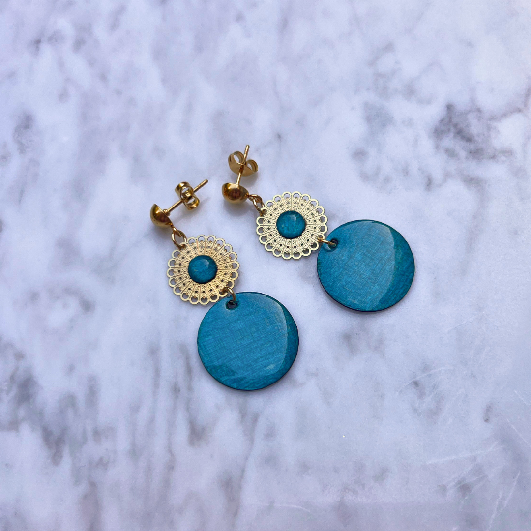 Boucles Mélodie Doré