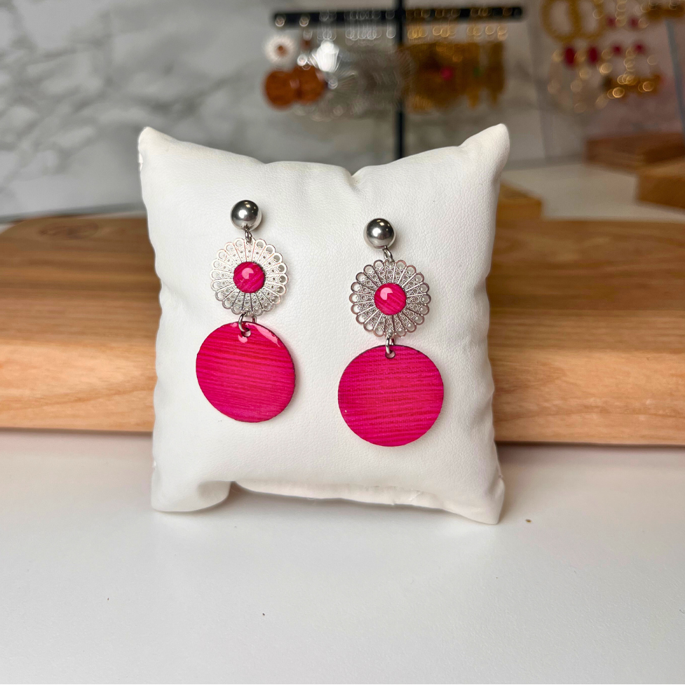 Boucles Mélodie Argenté