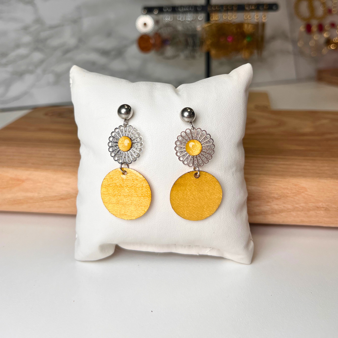 Boucles Mélodie Argenté