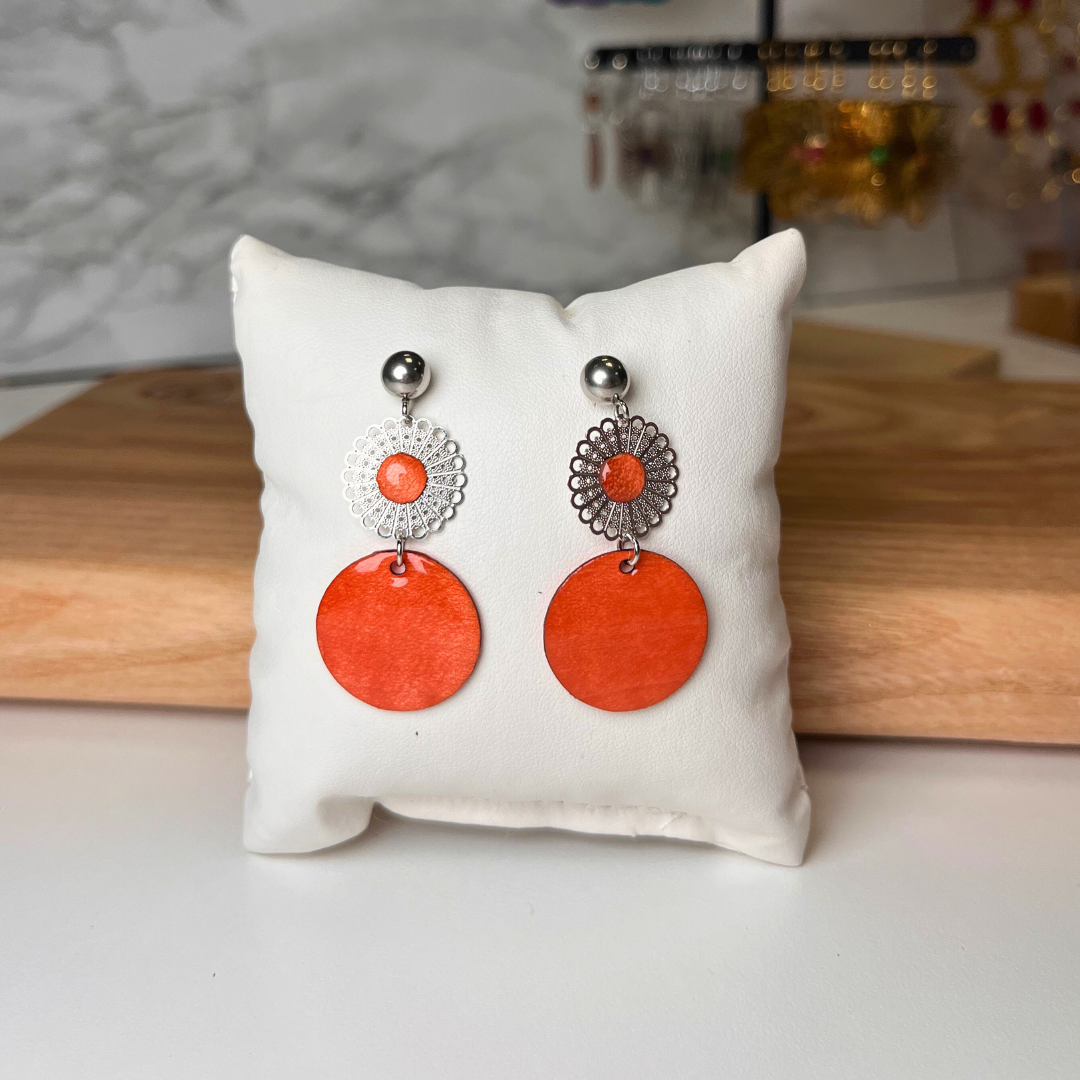 Boucles Mélodie Argenté