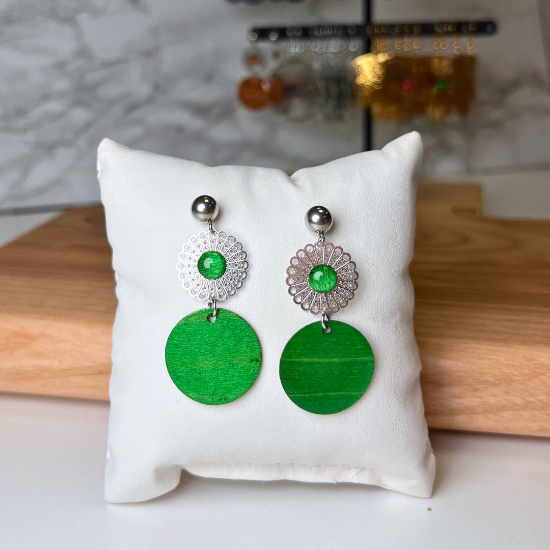 Boucles Mélodie Argenté