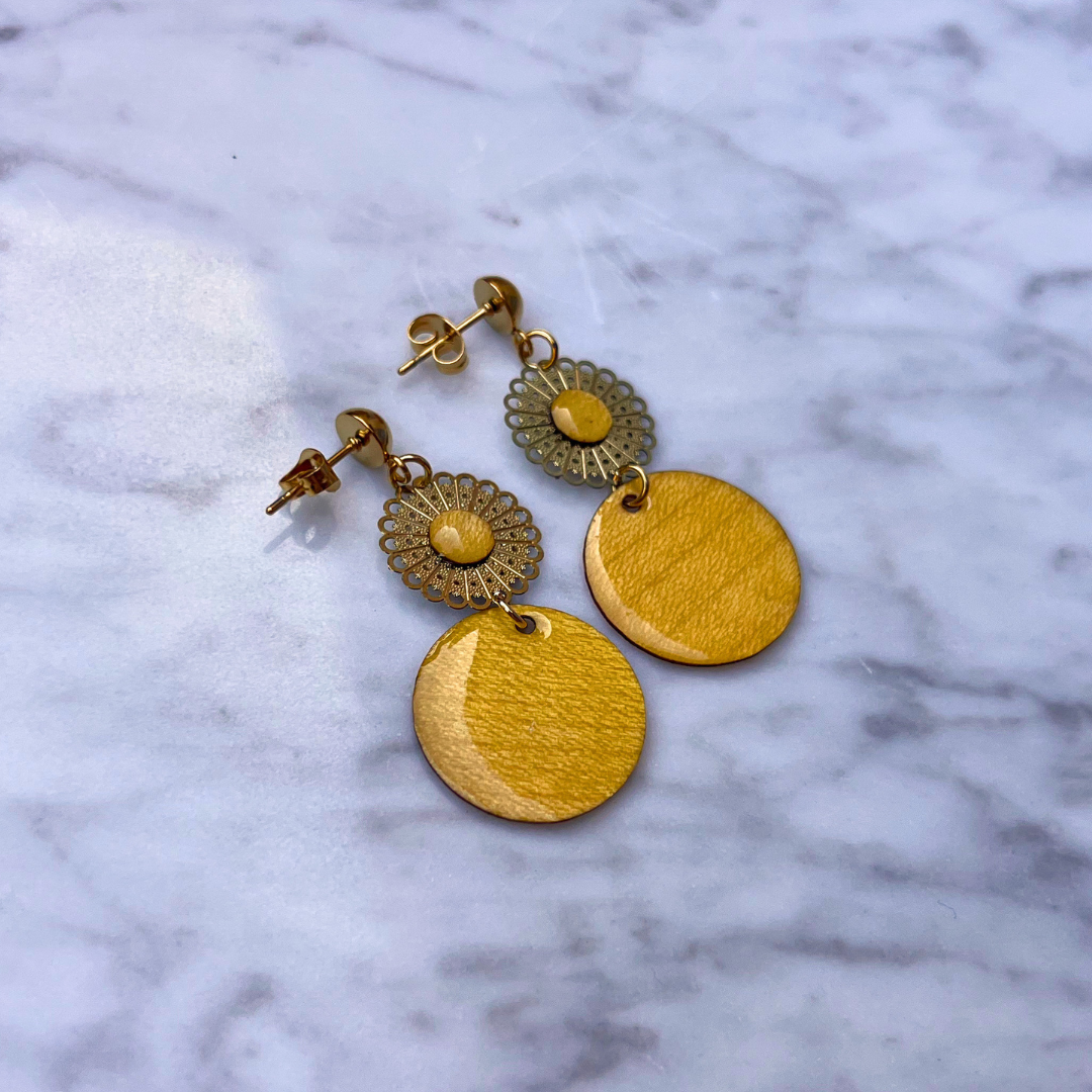 Boucles Mélodie Doré