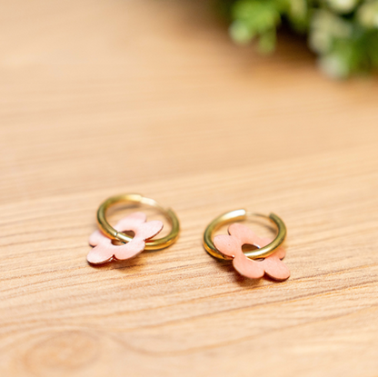 Boucles créoles Marguerite Doré
