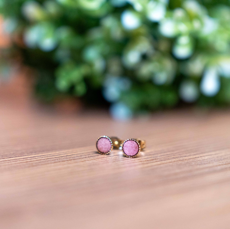 Boucles d'oreilles Puce