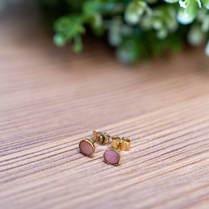 Boucles d'oreilles Puce
