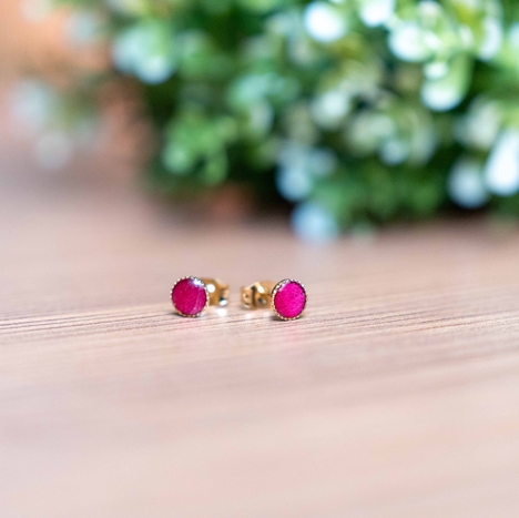Boucles d'oreilles Puce