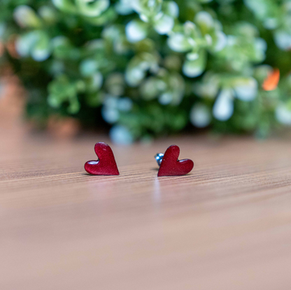 Boucles coeur puce