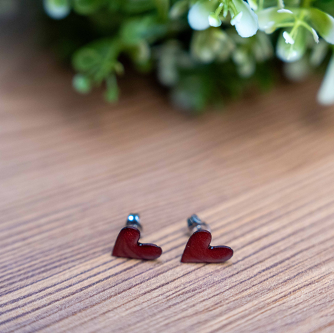 Boucles coeur puce