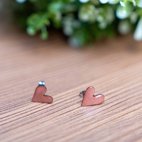 Boucles coeur puce