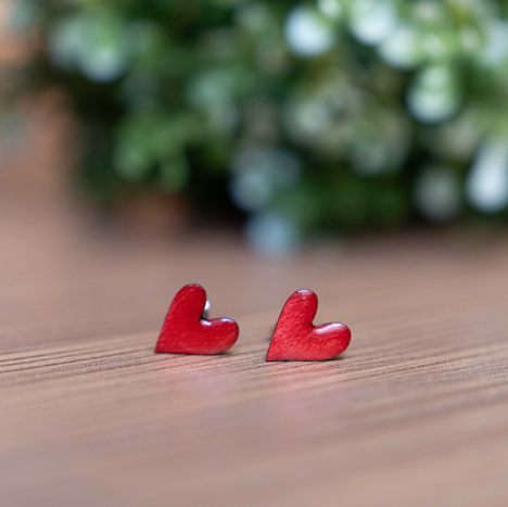 Boucles coeur puce