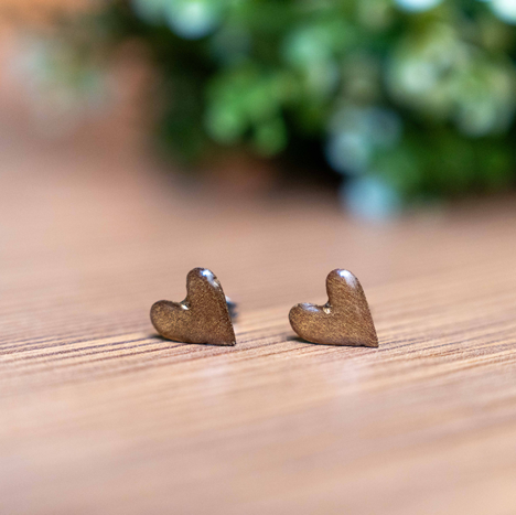 Boucles coeur puce