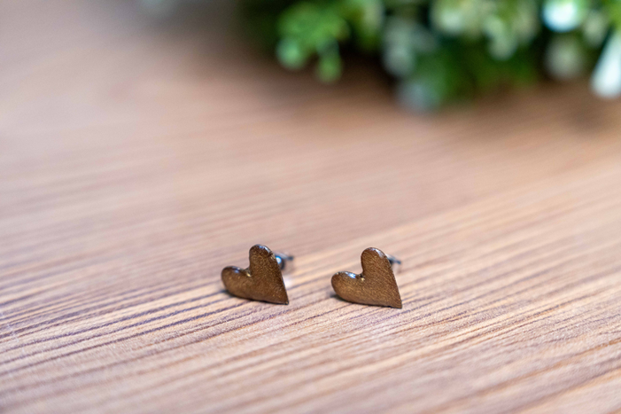 Boucles coeur puce